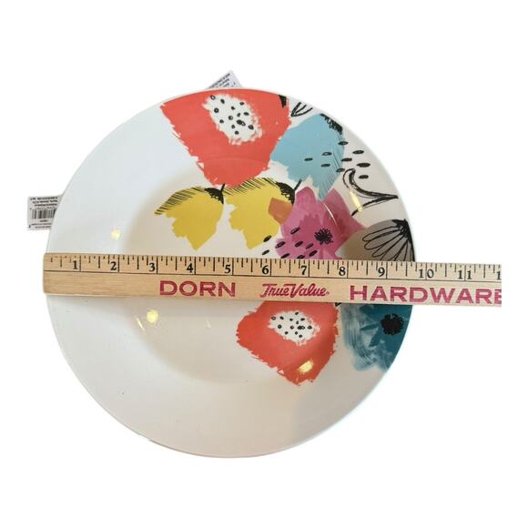 Orly Maison Colorful Floral 10" Dinner Plate New York NWOT price Per Plate - Picture 3 of 3